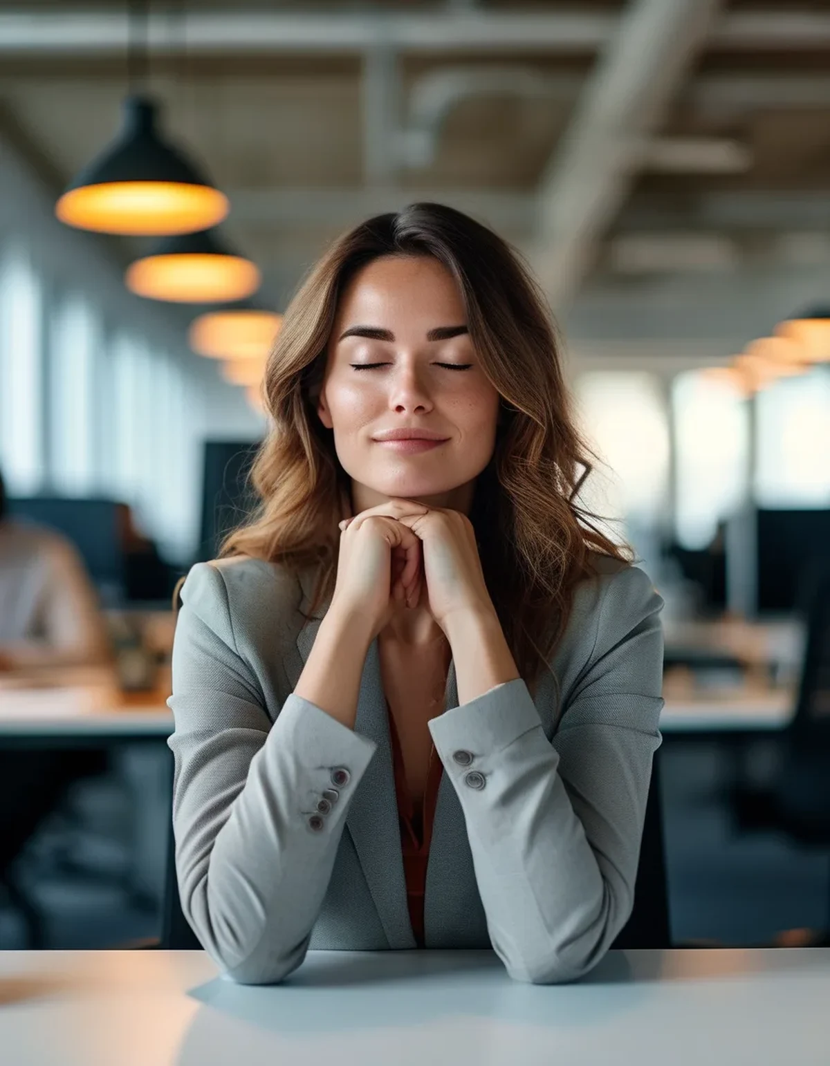 Chair Yoga for the Tension You Carry in Your Face at a Screen