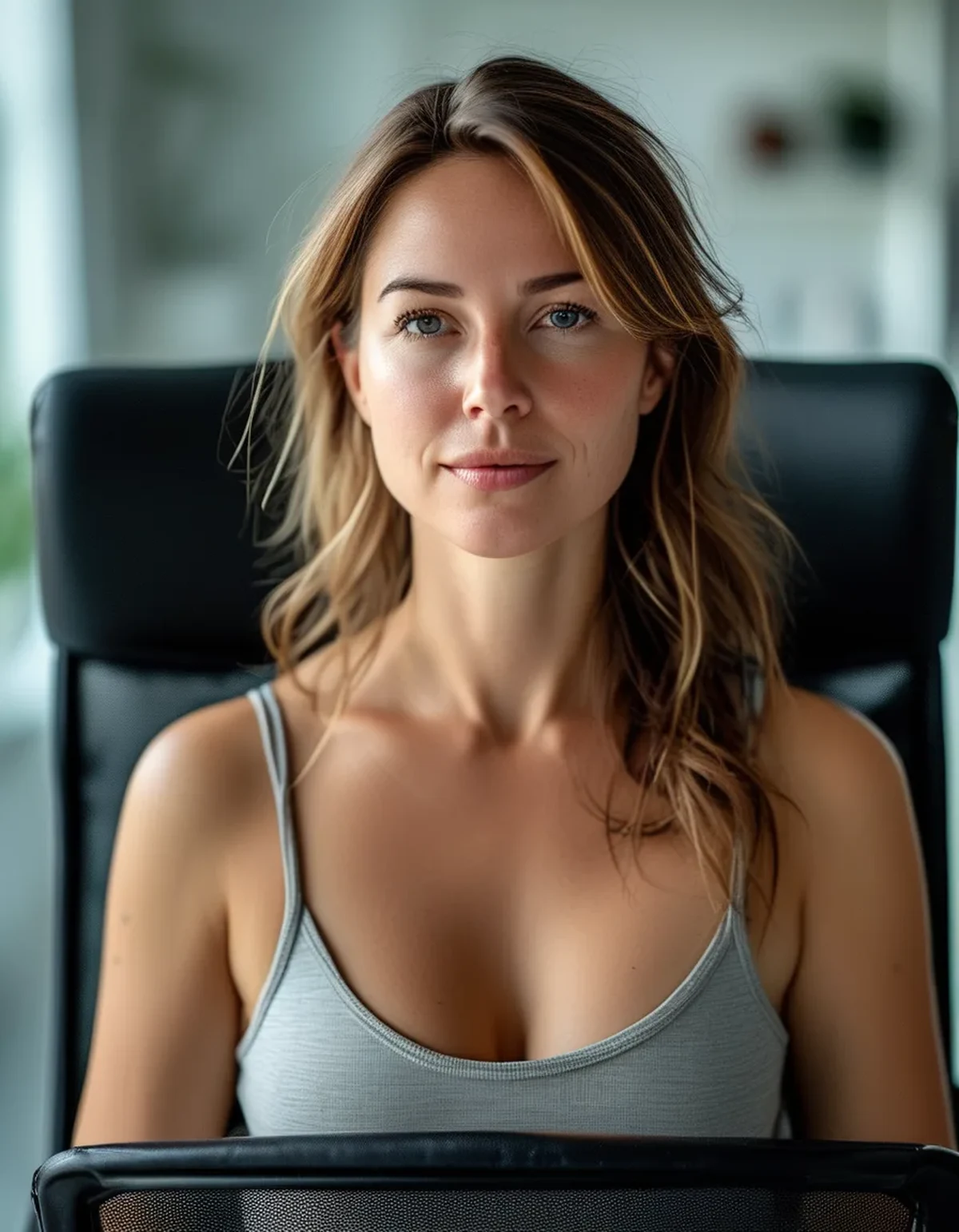 Chair Yoga for the Shallow Breathing You Do at a Desk Without Noticing