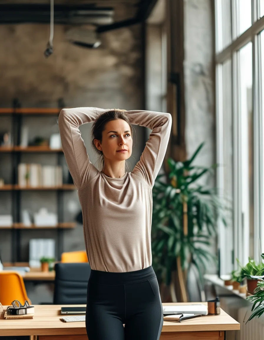 Chair Yoga Adapted for Standing Desk Workers (Yes, It Still Applies)