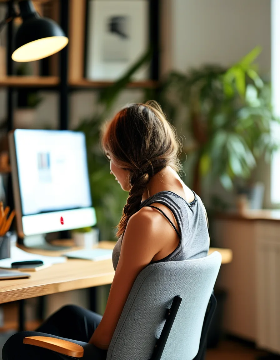 Chair Yoga for Neck and Shoulders: Release Desk Tension Without Getting Up