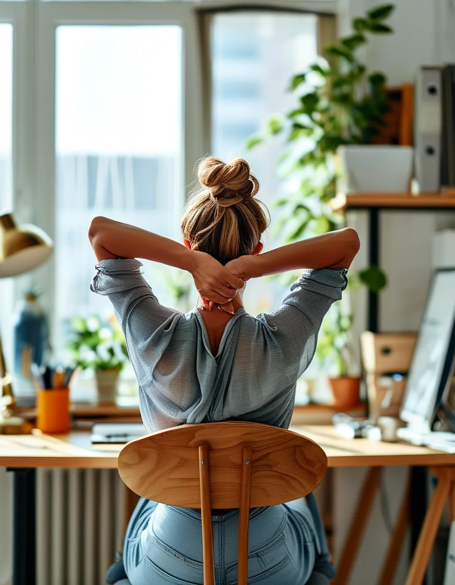 Chair Yoga for Neck and Shoulders: Release Desk Tension Without Getting Up
