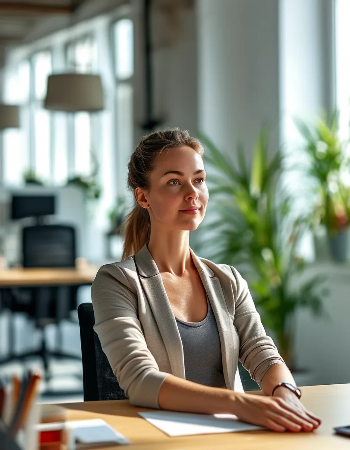 5 Chair Yoga Poses That Actually Fix Tech Neck From Sitting All Day