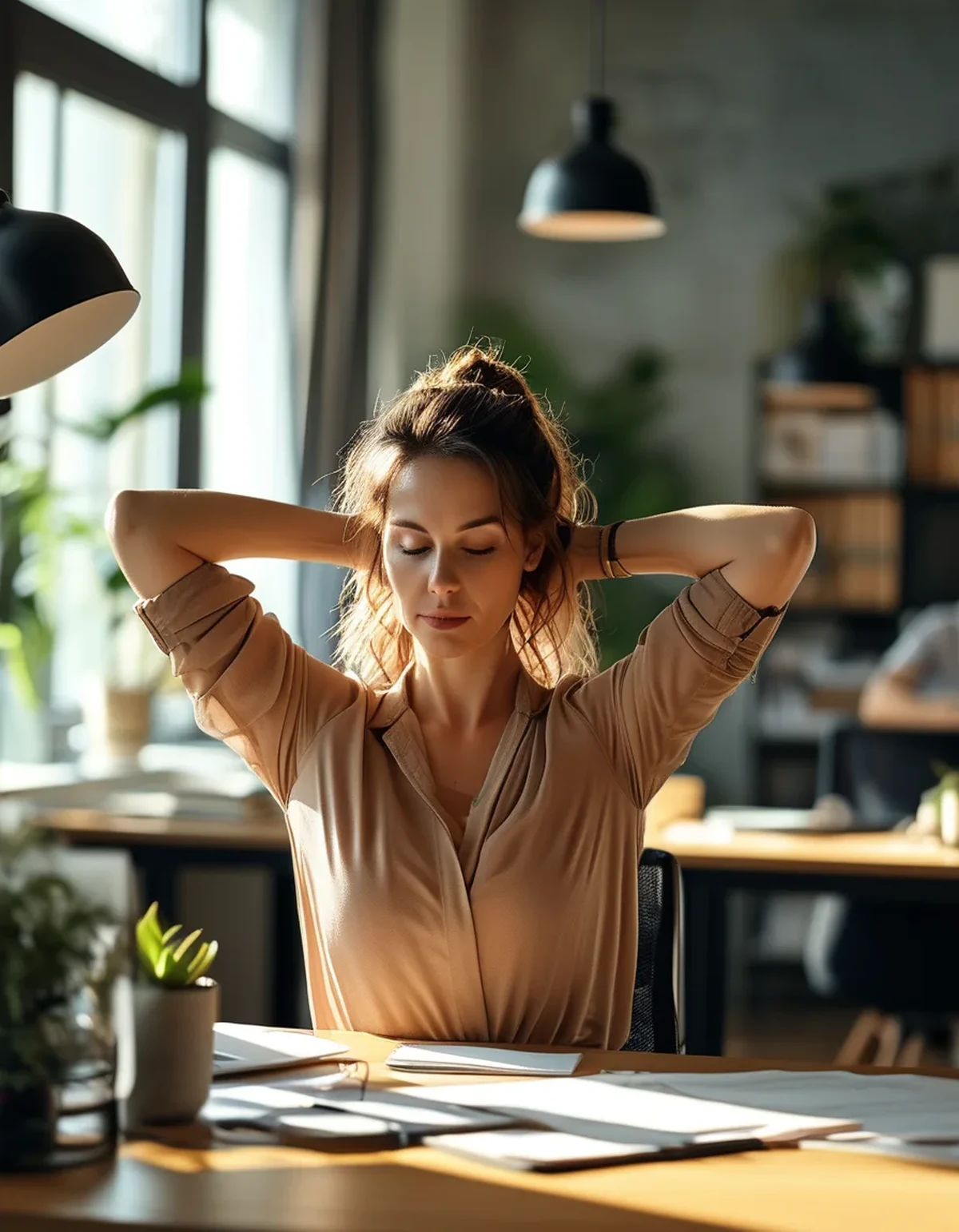 Chair Yoga Moves for Wrist and Hand Stiffness (For People Who Type All Day)